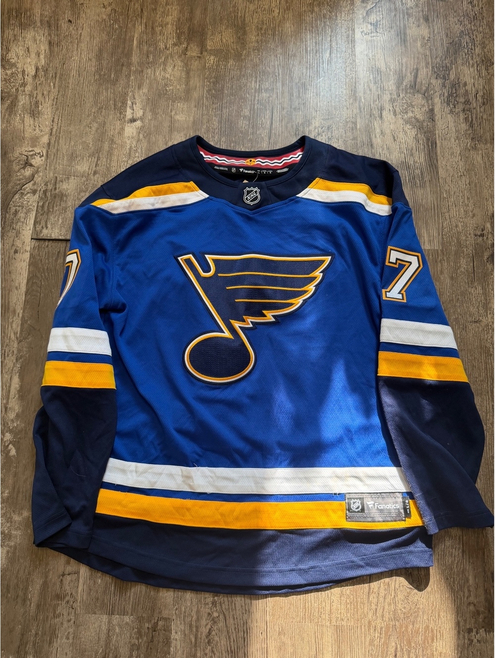 St Louis Blues Jaden Schwartz #17 Fanatics Breakaway NHL Jersey